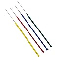 Embroiderymaterial Aari Embroidery Needles with Colorful Sleeves for Beading and Embroidery Purpose (Pack of 4)