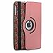 Aduro ROTATA 360 Degrees Rotating Case Cover Folio w/ Stand for Apple iPad Mini / 2 / 3 (Flower)
