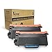 V4INK 2 Pack New Compatible Brother TN850 TN820 Toner Cartridge for Brother HLL6200DW HLL6200DWT HLL6250DW MFCL5800DW MFCL5900DW DCPL5650DN DCPL5600DN DCPL5500D Series Printers