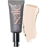 Saie Slip Tint Tinted Moisturizer with SPF 35 - Light Coverage, Glowy Skin Tint & Mineral Sunscreen for Face with Hydrating Hyaluronic Acid - Summer Makeup Essential - Shade One (1.35 oz)