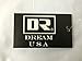 DREAM USA Men's Casual 3/4 Sleeve Baseball Tshirt Raglan Jersey Shirt White/Black XL
