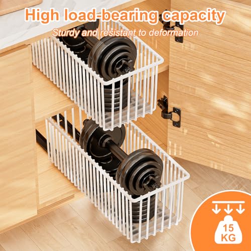 Diealles Shine 2 x Pull Out Drawer Storage Shelves