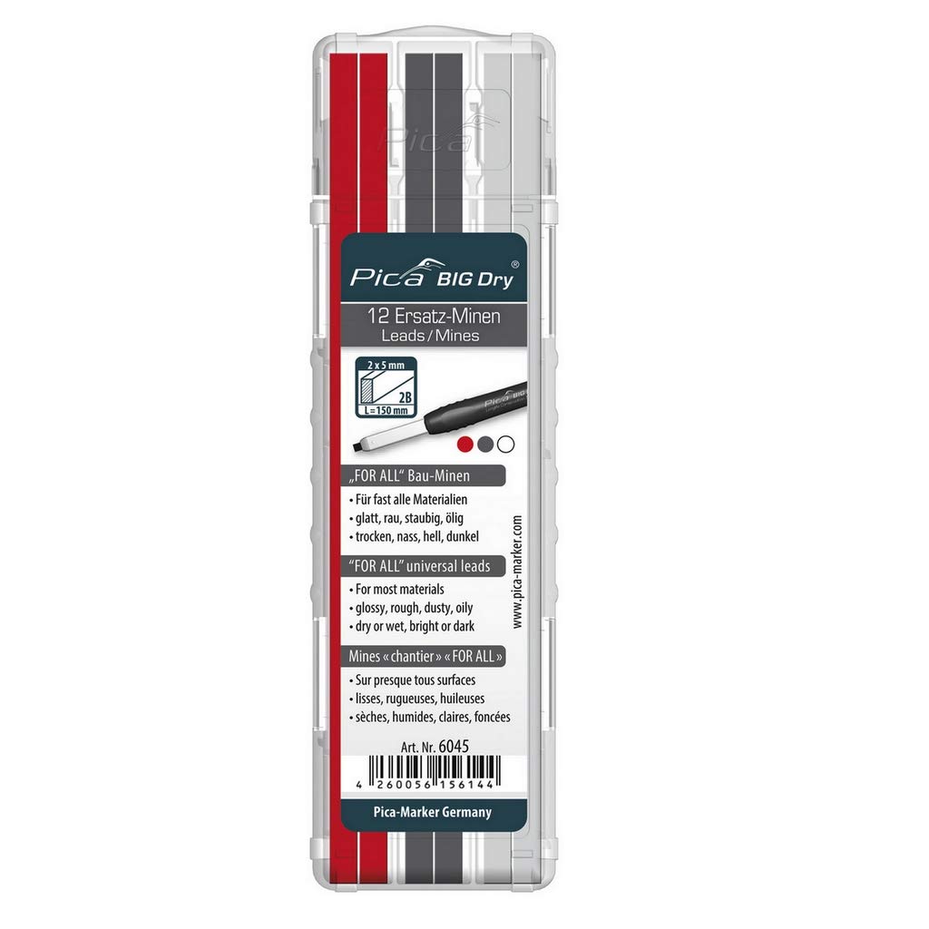 color blanco y rojo Juego de minas de recambio para todo tipo de