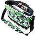 Wildkin Kids Messenger Bag for Boys and Girls, Perfect Size for Packing Items for School or Travel, 600 Denier Polyester Fabric Messenger Bags Measures 13 x 10 x 4 Inches, BPA-Free (Camo Green)