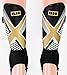 Soccer Shin Guards - Youth Sizes - by Ilio Sporting Goods - Youth - Shin Guards For Kids - Full Ankle Protection - Perfect Sizing for Boys and Girls - XS|S|M - Satisfaction Guarantee