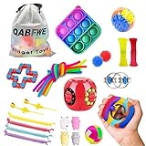Qabfwe 27 Pack Sensory Fidget Toys Set, Stress