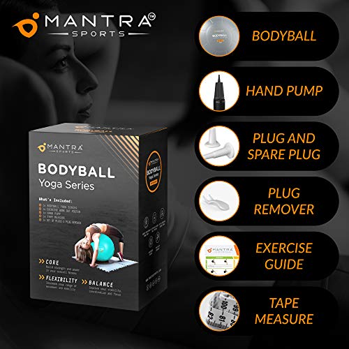 MANTRA SPORTS Exercise Ball Chair, Pilates Ball Best Yoga Shop