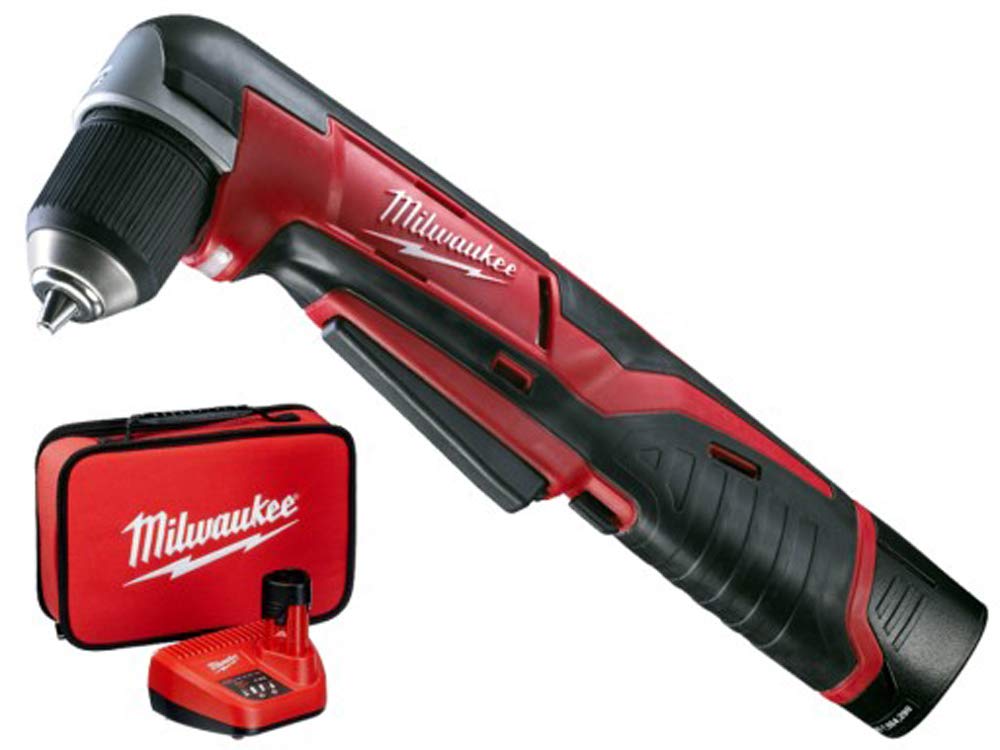 Milwaukee 4933441215 Akku-Winkelbohrmaschine C12RAD/2.0 Ah, 12 W, 12 V