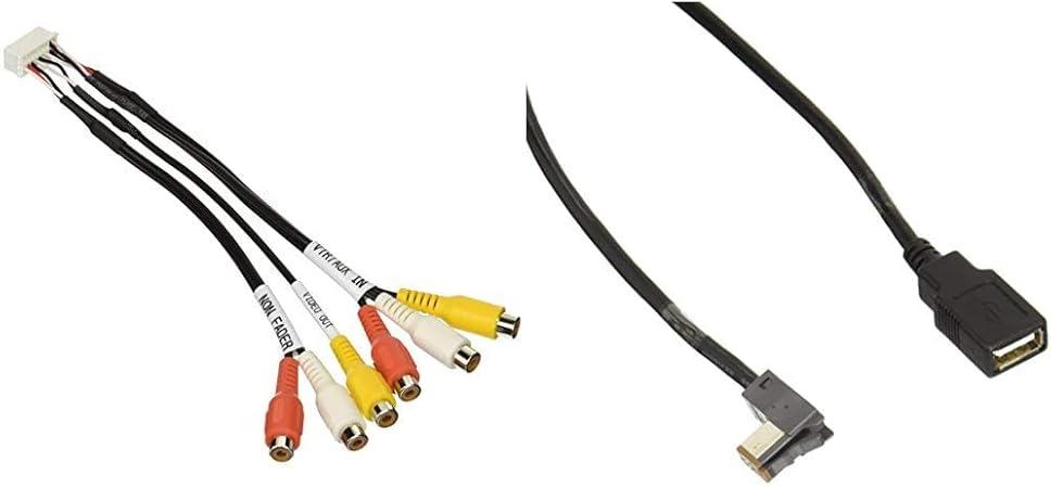 Amazon Co Jp デンソーテン Eclipse Kw 1217 拡張配線コード Vtr In Aux Non Fader Video Out用 デンソーテン Usb111 Usb接続コード 音楽再生 セット買い 車 バイク
