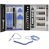 Tool Kit Multipurpose 41-Piece Precision Tool Kit for Android, iPhone, iPad, Tablet, Apple MacBook Pro, Desktop, Laptop, Notebook, Electronics Universal Disassembly Repair Tool Set
