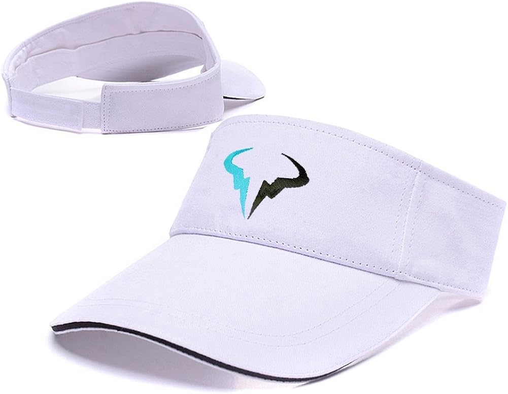 DEBANG Rafael Nadal Rafa Vamos Logo Sun Cap Embroidery Golf Visor Hat