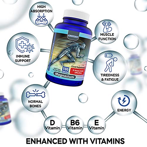 High Absorption Magnesium for Leg Cramps,tensed Muscles, Supports