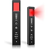 COTINSE Hidden Camera Detectors for Travel, Spy Camera Finder, Portable Hidden Bug and Camera Detector, GPS Tracker Detector with 6 Levels Sensitivity for Hotel, Car, Office, Airbnb