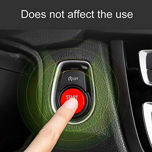 xxiaoTHAWxe Car Engine Start Stop Button Cover for BMW F Chassis F30 F10 F34 F15 F25 F48 6#