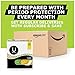U by Kotex Lightdays Liners, Long, Fragrance-Free, 96 Count