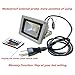 AFSEMOS 10W RGB LED Flood Lights, Outdoor Color Changing LED Security Light, 16 Colors & 4 Modes with Remote Control, Waterproof LED Floodlight, US 3-Plug, Wall Washer Light