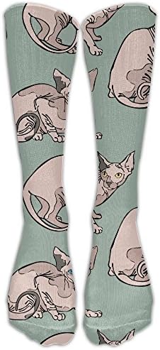 ETsocK Unisex Sphynx Cats Fashion Stocking Socks Athletic Sock Long Sock