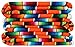 El Paso Designs Mexican Yoga Blanket - 51 x 74 inches - Colorful Studio Mexican Falsa Blanket - Ideal for Yoga, Camping, Picnic, Beach Blanket, Bedding, Home Decor Soft Woven