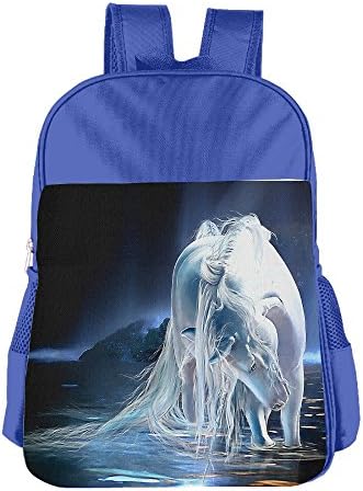 Unicorn Cute Thickened Canvas School Backpack Laptop Bag Shoulder Daypack Handbag