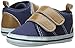 Luvable Friends Unisex Baby Crib Shoes, Blue Hook, 0-6 Months