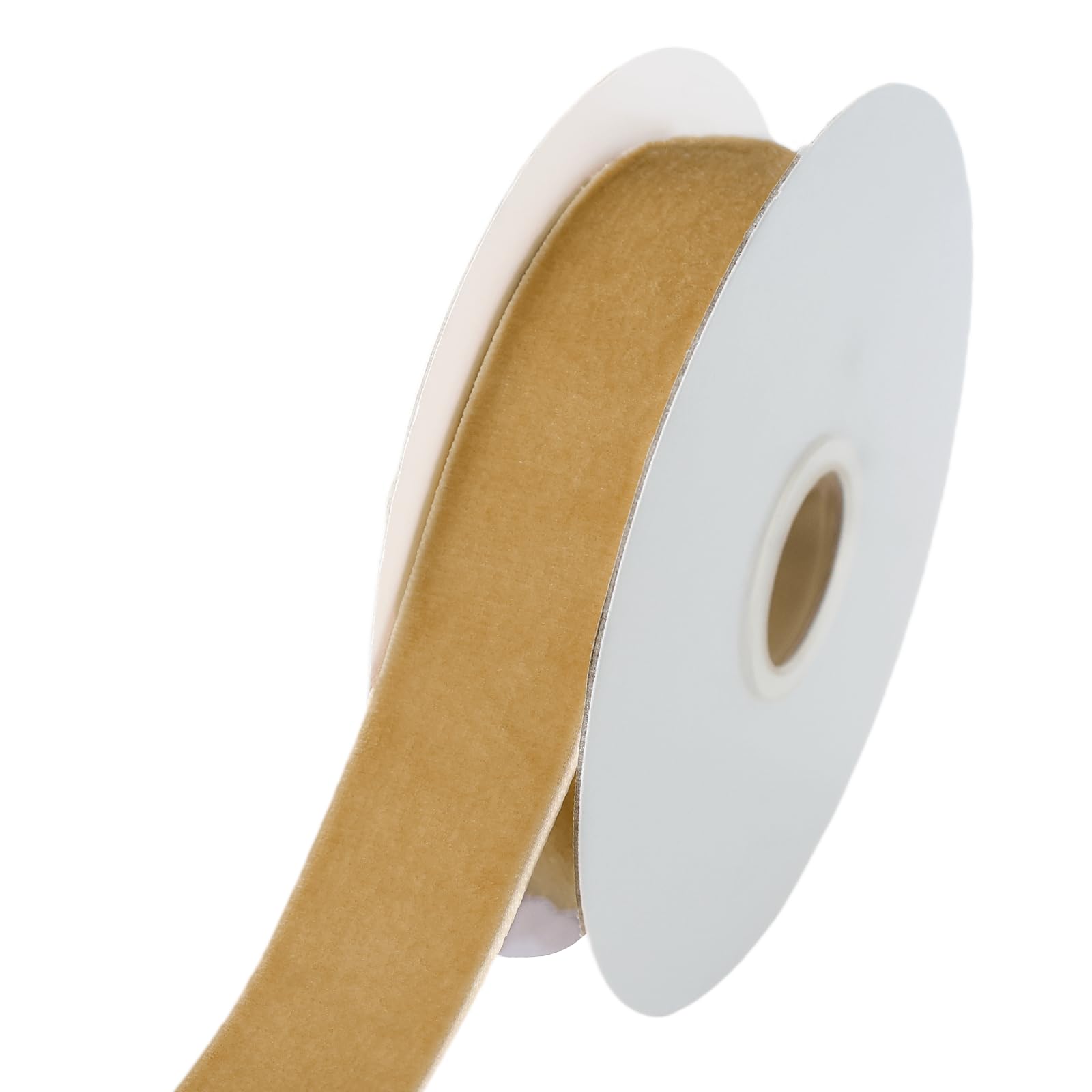 Photo 1 of ***Factory seal***
Abbaoww 10 Yards Khaki Velvet Ribbon 1 Inch Wide Single Face Velvet Ribbon for Christmas Wreath Decoration Gift Wrapping DIY Project Bow Making