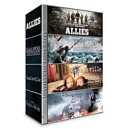 Guerre : Allies + Gallipoli - La Bataille Des Dardanelles + Sous La Ville + 1945 - End Of War - Pack