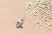 FarryDream 925 Sterling Silver Cute Bee Pendant Necklace for Women Teen Girls Bee Necklace
