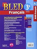 Image de cahier bled - francais 3e - 14-15 ans