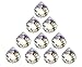 SunAngel Top k9 Faceted Prism Crystal Ball Sun Catcher Rainbow Pendants Maker,Chandelier Drops Crystal,Prism Windows,Decor Crystal Pendant, Hanging Crystals Prisms (40MM Clear Prism Balls-10Pack)