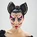 Temporary Face Tattoos - 6 Pcs Skull Scar Spider Blood Bat Rose Floral Fake Tattoos Sticker for Women Men Kids Boys Adults Including 6 Realistic Full Face Tattoo Mask Waterproof