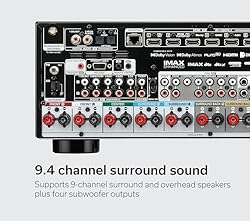 Denon AVR-X3800H 9.4-Ch Receiver - 8K UHD Home