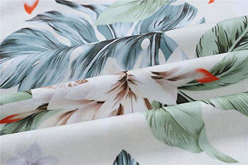 LitBud Womens Dress Summer Spaghetti Strap Vintage Holiday Button Down Pockets Vacation Midi Swing Dresses for Ladies Leaves Yellow Size 6 8 M