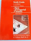 Basic Managerial Finance : Study Guide, Gitman, Lawrence J., 0065001893