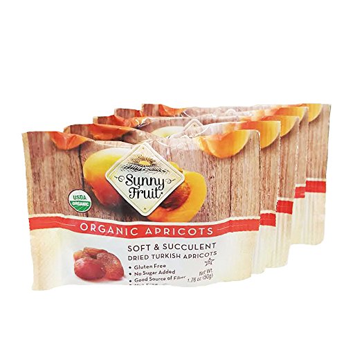 Sunny Fruit Organic Apricots, Soft and Succulent Dried Turkish Apricots - Thumbnail 3