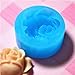 041LBH Flower/Rose Silicone Flexible Push Mold Miniature Food Sweets Jewelry Charms (Clay Resin Epoxy Gum Paste Fondant)
