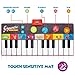 Abcotech Kids Floor Piano Mat | Giant Dance Floor Keyboard Sensory Toys | Play, Record, Playback and Demo Modes - 8 Musical Instruments and Sounds for Kids Music - 70