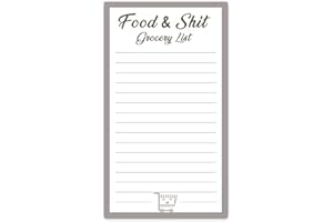 STEELAID Full Magnetic Back Grocery list 50 Sheets Christmas Gifts for Mom