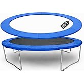 16ft Trampoline Pad Replacement, Round Trampoline Spring Cover Replacement No Hole Trampoline Pole Pad Waterproof UV Resistant Safety Pad
