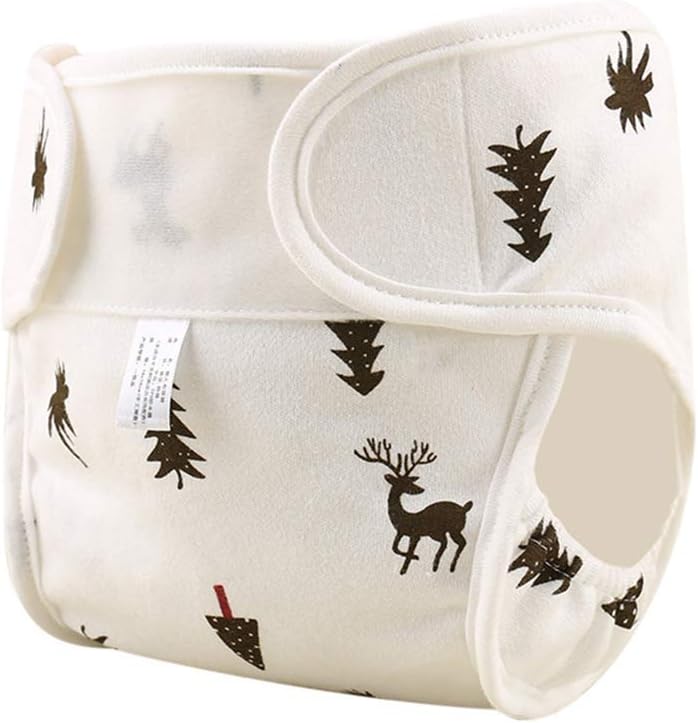 KEKEDA Waterproof Baby Cloth Diaper Cotton Washable Diaper Pocket Leakproof Winter Newborn Diaper Breathable