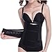Flovex Curves Waist Trimmer Corset Weight Loss Ab Belt Stomach Shape Trainer Sports Cincher Wrap with Back Support for Women and Men Fitness (L:38