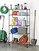 Whitmor Supreme 5-Tier Cart holds up to 1,000 lbs. Black