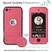 Comsoon iPod 5 iPod 6 Waterproof Case,[Dustproof Sweatproof][IP68 Certified]iPod Touch Defender Case Built-in Touch Screen & Kickstand for Both Apple iPod Touch 5th & 6th Generation