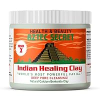 Aztec Secret - Indian Healing Clay - 1 lb. | Deep Pore Cleansing Facial & Body Mask | The Original 100% Natural Calcium Bentonite Clay - New! Version 2