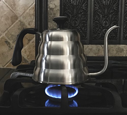 image for Ol' Blue Ol’ Blue Pour Over Coffee Kettle - Built-in Thermometer - G