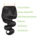 Grand Nature 9A Unprocessed Brazilian Virgin Remy Human Hair Extensions Body Wave Bundles Deal Natural Black Color Can Be Dyed Bleached (With Lace Closure)