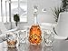 Ashcroft Imperial Whiskey Decanter Set - Lead Free Crystal Glasses for Scotch, Rum, Old Fashioned 5 Piece