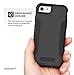 ENCASED Protective Rebel Case for iPhone SE 2022 (3rd Gen) - Black