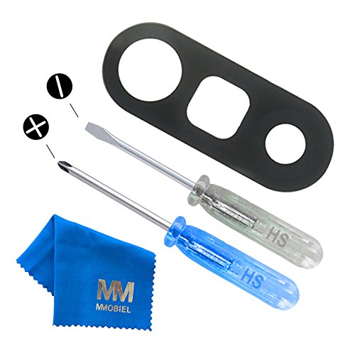MMOBIEL Vitre protège lentille pour caméra arrière compatible avec LG G5 (avec adhésif préinstallé) incl Tournevis (x2) + Chiffon microfibres (x1)
