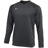 Nike MEN'S THERMA CREW (ANTHRACITE/WHITE, Large)