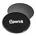 Top Quality Core Sliders, Sport-it Fitness Portable Gliding Discs for Full-Body Workout - Bonus Workout Guide Included